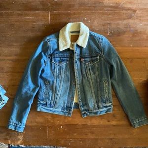 Levi’s Sherpa denim jacket